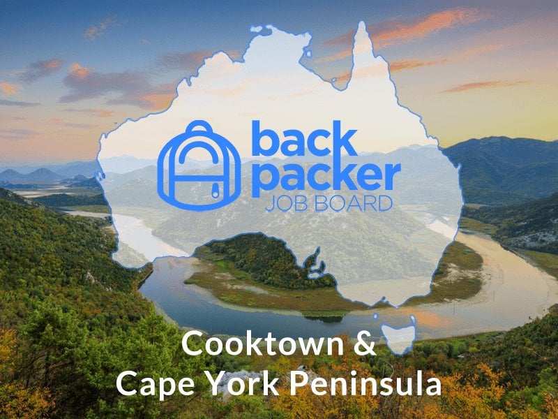 Jobs in Cooktown and the Cape York Peninsula
