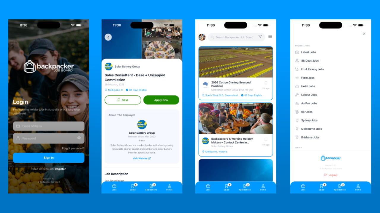 Meet the new Backpacker Job Board app