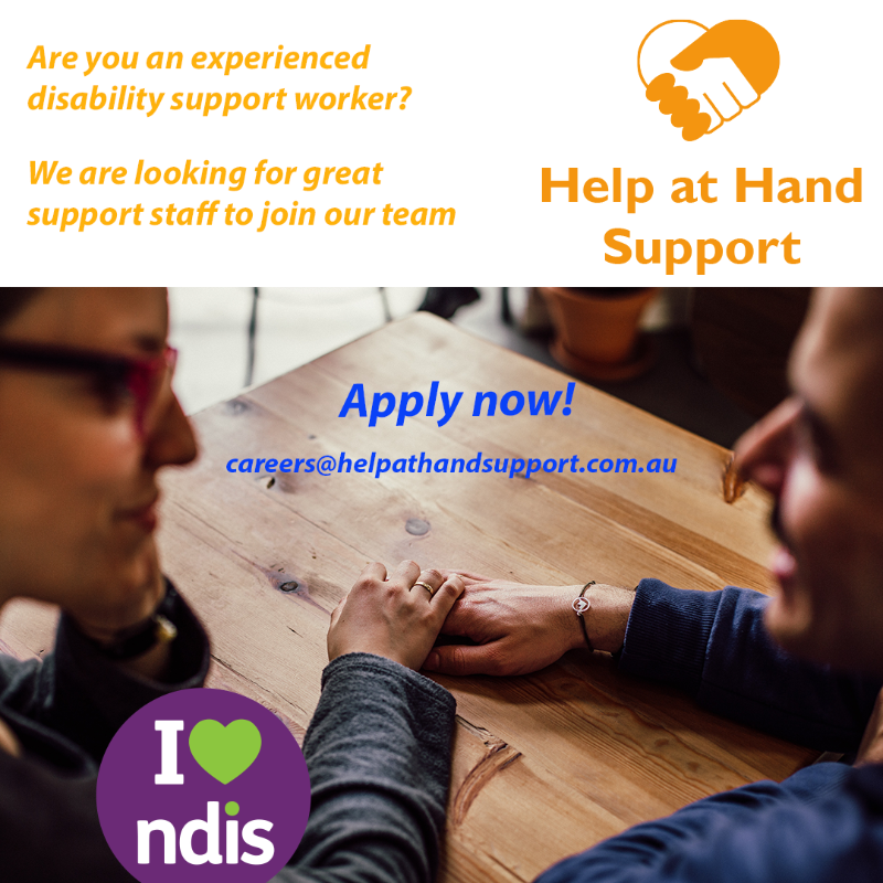 Disability Support Worker | Help At Hand Support Services