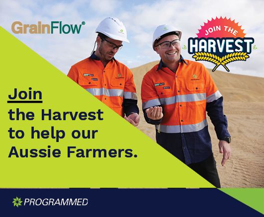 Grainflow Harvest Season - Now Hiring In Victoria