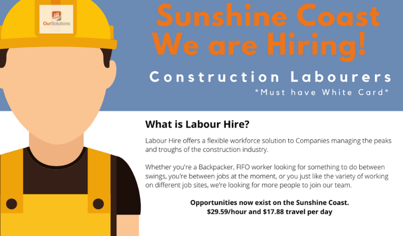 Labour Hire - Construction Labourer