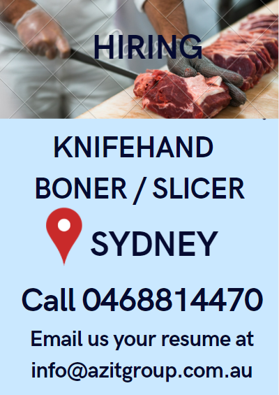 Meat Process Worker In Melbourne & Sydney