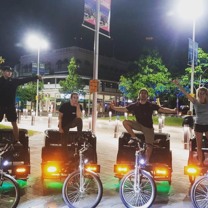 Pedicab Riders Cairns City