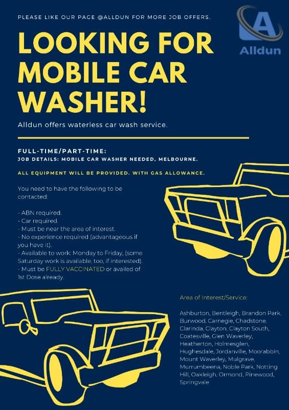 Mobile Car Washer