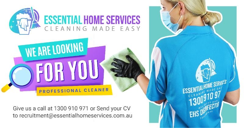 Essential Work - Home Cleaning & Sanitation