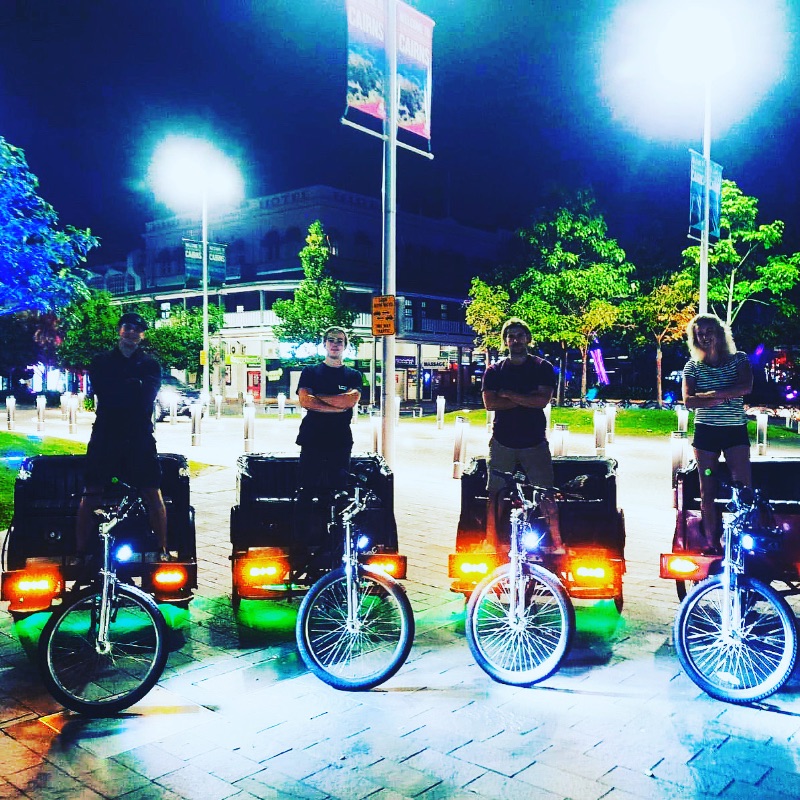 Pedicabs Riders Cairns
