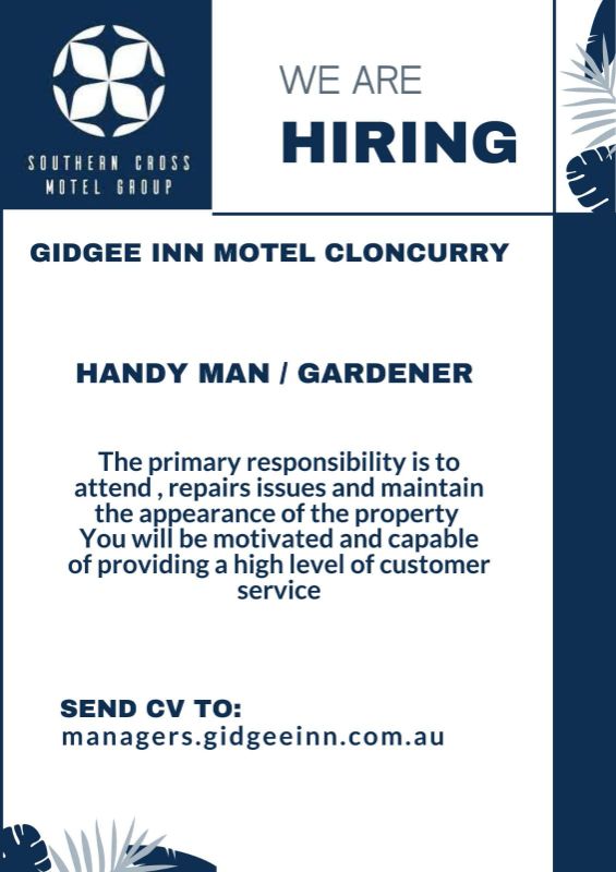 Gardener/ Maintenance Man