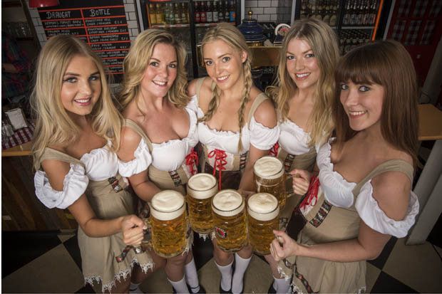 German Beer Wenches/bar Maids